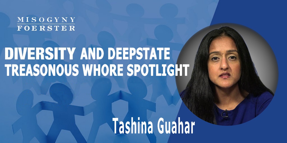 Tashina Guajar is the ugly face of #FakeJustice & #FakeDiversity in ourDeepState swamp of treasonous Lawyers, trained in Skulduggery at DLA Piper Crooked Deepstate government Lawyer will get herself in prison soon: Tashina Guahar