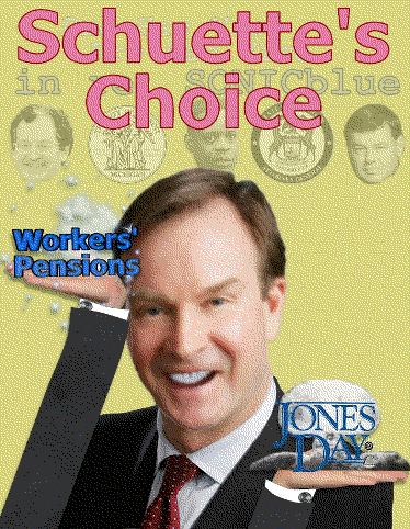 Jones Day crooks could be banned from all courts in Michigan if only Schuette did his job re: Pro Hac Vice