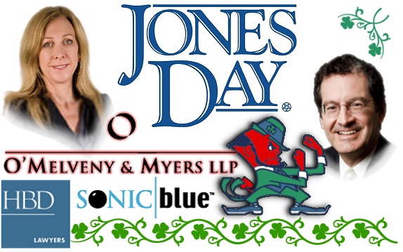 Irish Neo-Mafia Dirty Irish Lawyers and Law Firms involved in SONICblue organized crimes