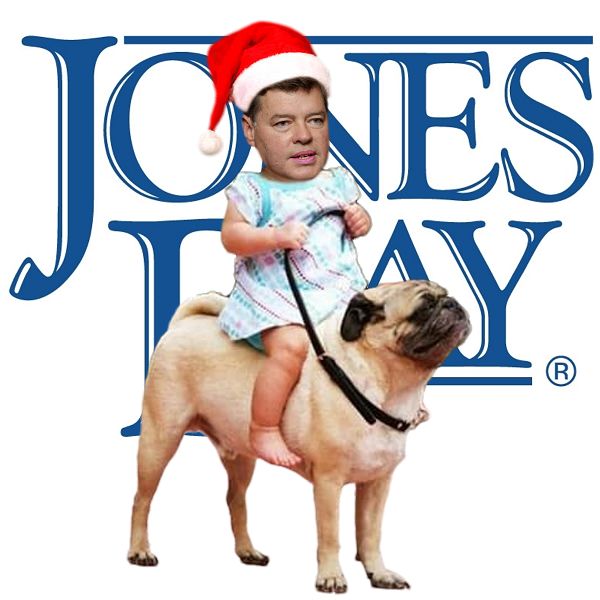 Jones Day's DemiseWish Cowboy riding his Doggie like a little boy with big dreams